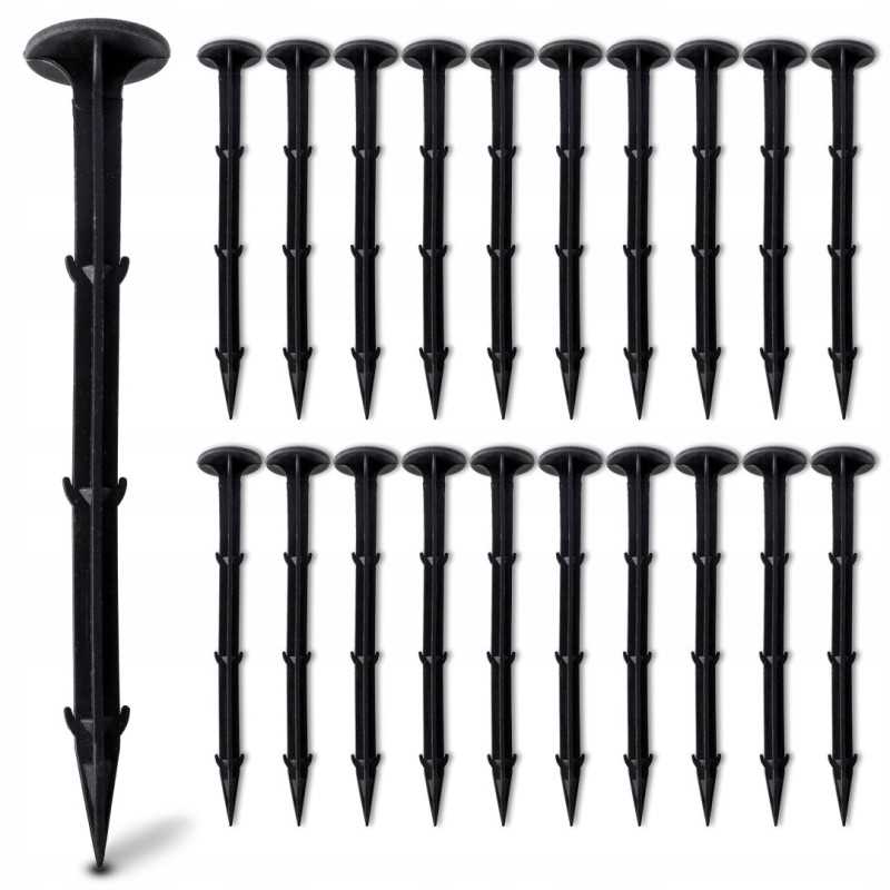Smeigtukai stiletai 50 smeigtukų rinkinys, skirtas žemės ūkio audiniui