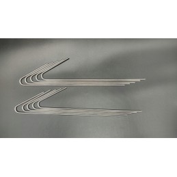 Inkariniai kaiščiai geotinkleliui geotinkleliui, ilgis 30 cm. fi 4 x 50 vnt. plieninės grotelės