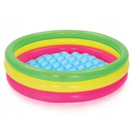 Bestway pripučiamas irklavimo baseinas minkštu dugnu 51104