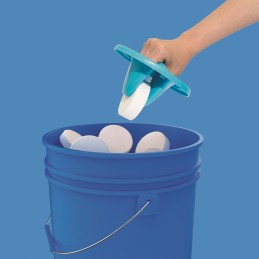 Didelės cheminės chloro dozatoriaus tabletės Buoy 58474 n