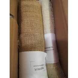 Džiuto džiuto audinys, plotis 50 cm per metrą