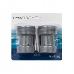 2 sodo žarnų jungčių rinkinys bestway adapteris 3 2 3 8cm