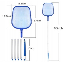 Baseino valymo kaušelis, stulpų tūpimo tinklas