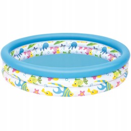Koralinis vaikų baseinas pripučiamas baseinas 122 x 25 cm bestway