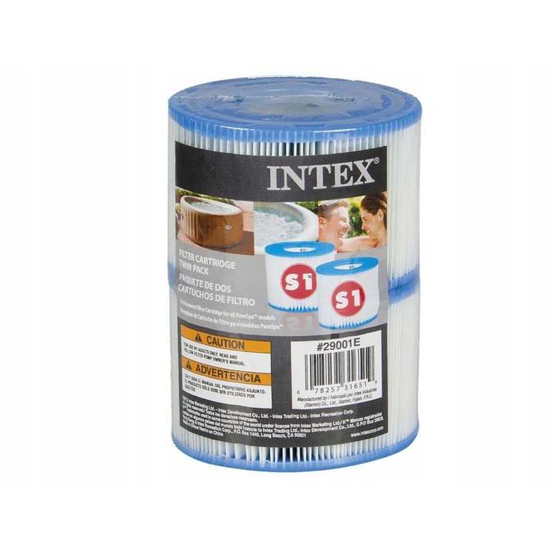 Filtro siurblio x2 tipo s1 spa intex 29001 įdėklas