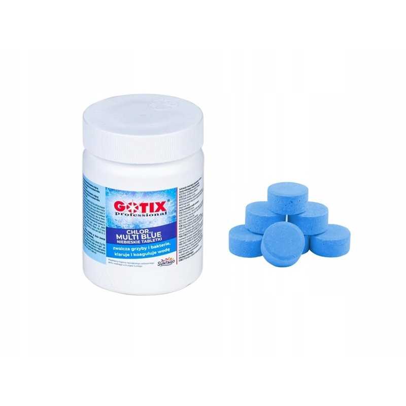 Chloro multiblue baseino tabletės 20g, 1kg rinkinys