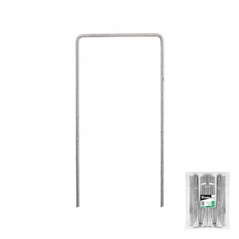 Metalas agrotekstilė smeigtukas 3cm x 15cm 100vnt