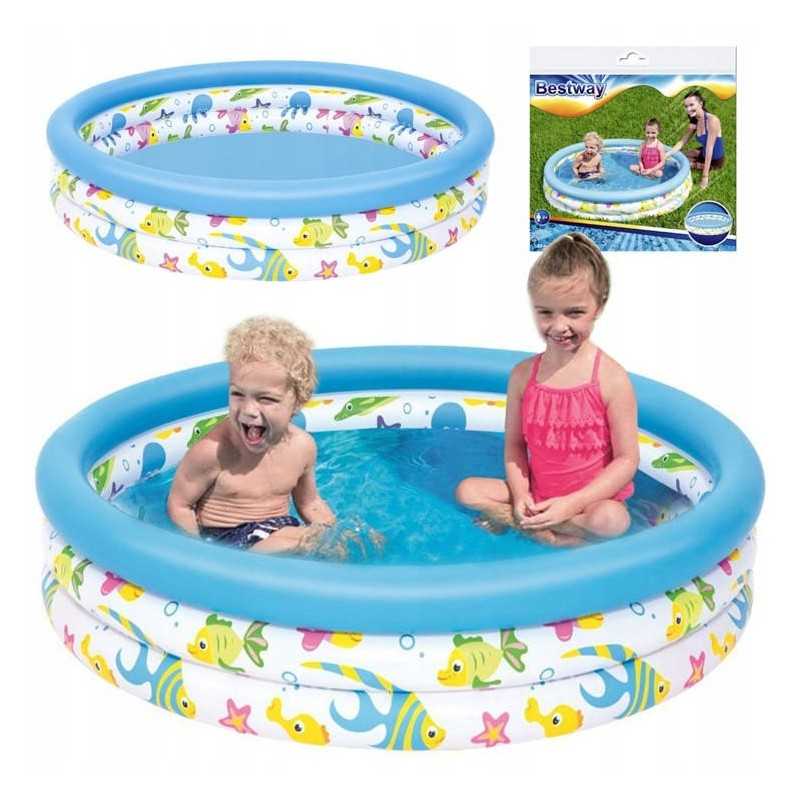 Bestway pripučiamas baseinas vaikams 122x25cm 51009
