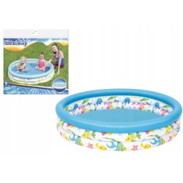 Bestway pripučiamas baseinas vaikams 122x25cm 51009