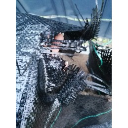 Žemės ūkio audinys piktžolėms 160 cm x 10 m storio UV filtras