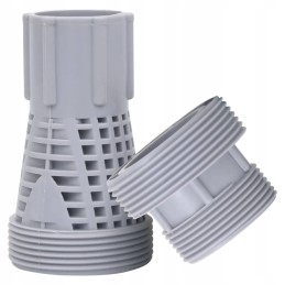 Baseino žarnų jungtys, 2 vnt, plastikinės