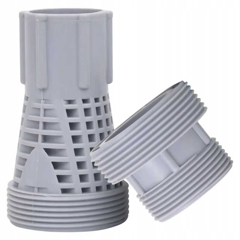 Baseino žarnų jungtys, 2 vnt, plastikinės