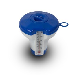 Baseino termometras su cheminių medžiagų dozatoriumi