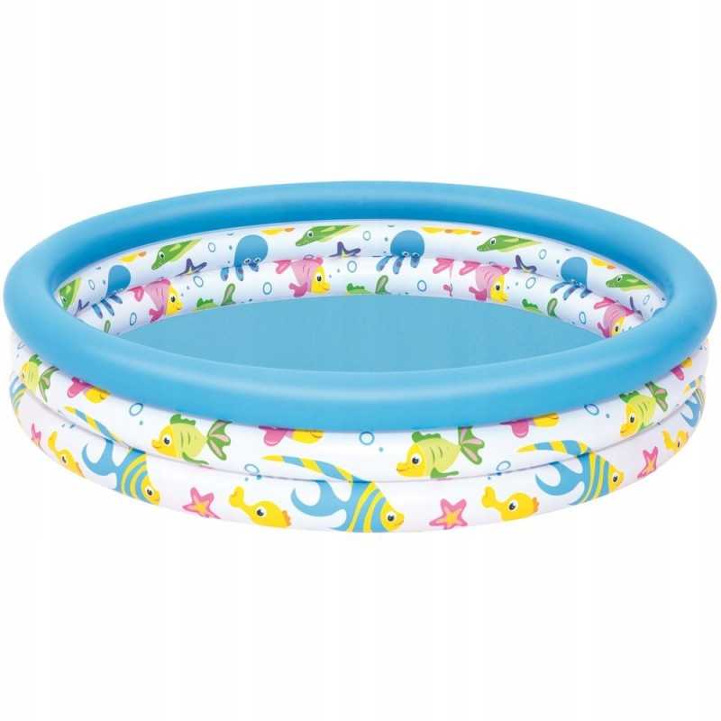 Pripučiamas baseinas vaikams 122x25cm bestway sodo irklavimo baseinas