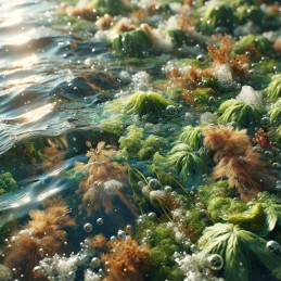 ❇️ Paviršinis tinklas su pagaliuku 120cm baseinui