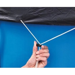 Plieninio baseino dangtis 305 cm 58036 bestway