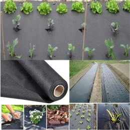 Stipri sodo agrotekstilė 1,5x10m, juoda, piktžolėms