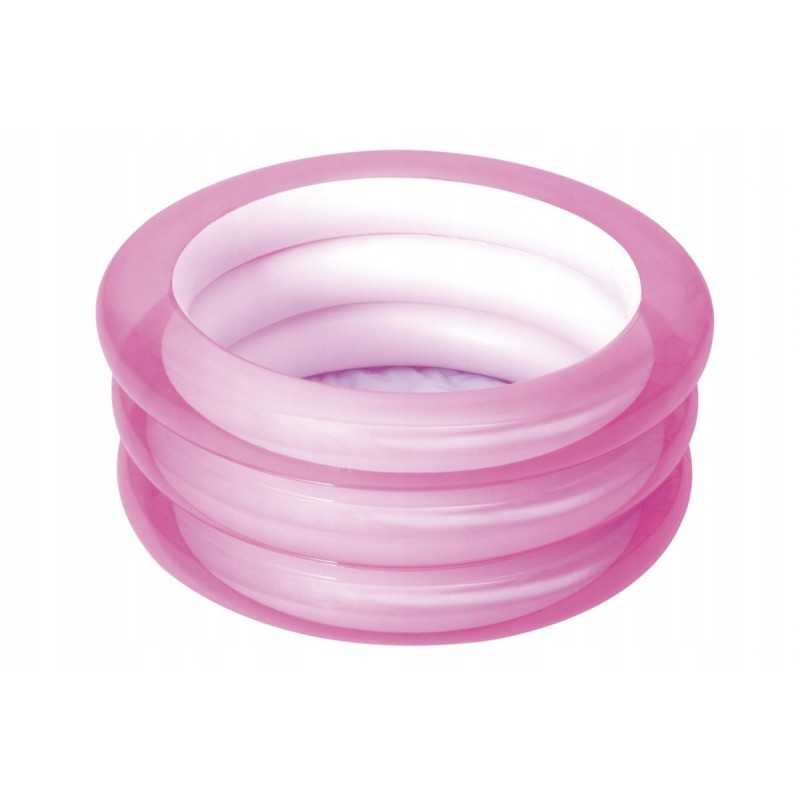 Bestway pripučiamas baseinas, rožinis, 70x30cm