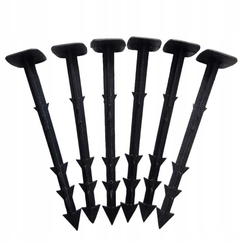 200 vnt. rankenos smeigtukai inkarai augintiniai audiniai 15cm