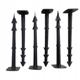 200 vnt. rankenos smeigtukai inkarai augintiniai audiniai 15cm