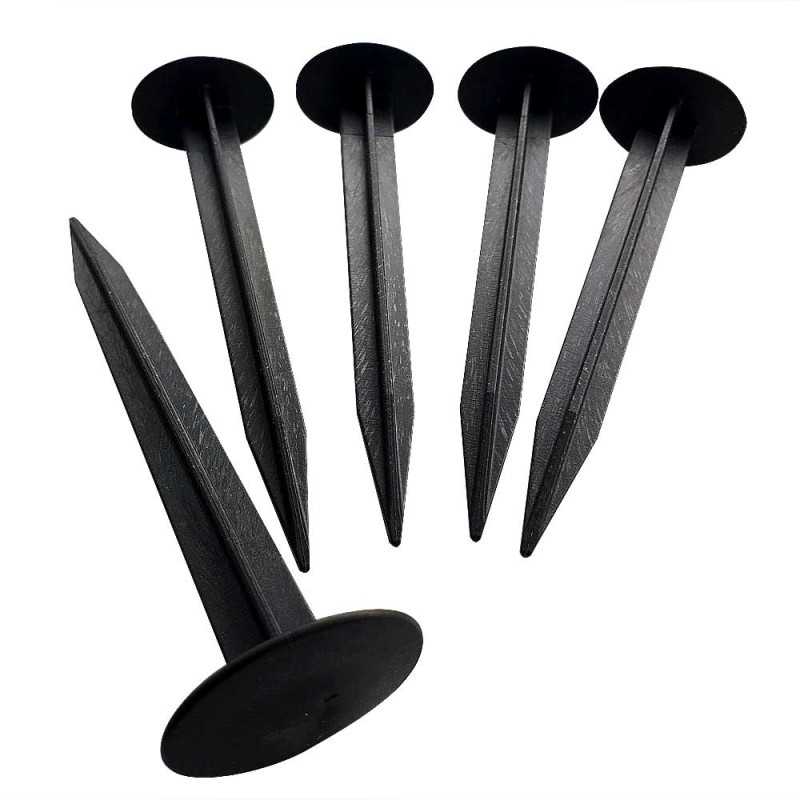 Inkariniai kaiščiai 15 cm su stiklo pluoštu žemės ūkio audiniams žemės ūkio tekstilei 100 vnt.