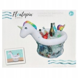 Floatopia pripučiamas vienaragio gėrimų aušintuvas