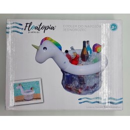Floatopia pripučiamas vienaragio gėrimų aušintuvas