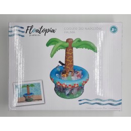 Floatopia gėrimų aušintuvas, pripučiama palmė