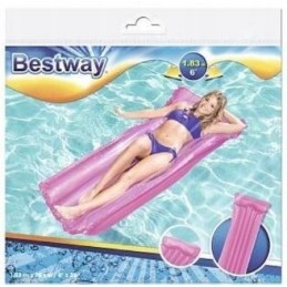 Bestway pripučiamas baseino čiužinys, rožinis, mėlynas, 183x76cm