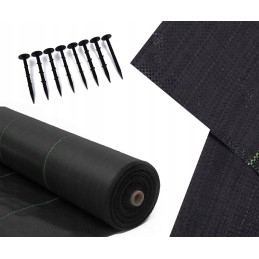 Agrotekstilinis kilimėlis nuo piktžolių 0,8x50m 70g/m2