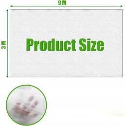 Augalų gaubtas, apsauginė balta sodo danga, 3x9m