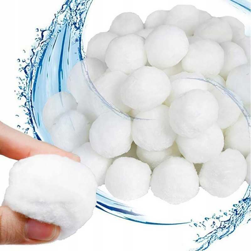 Filtravimo kamuoliukų įdėklas baseino smėlio siurbliui SPA sūkurinei voniai baseinui 500g