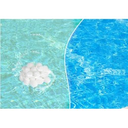 Filtravimo kamuoliukų įdėklas baseino smėlio siurbliui SPA sūkurinei voniai baseinui 500g