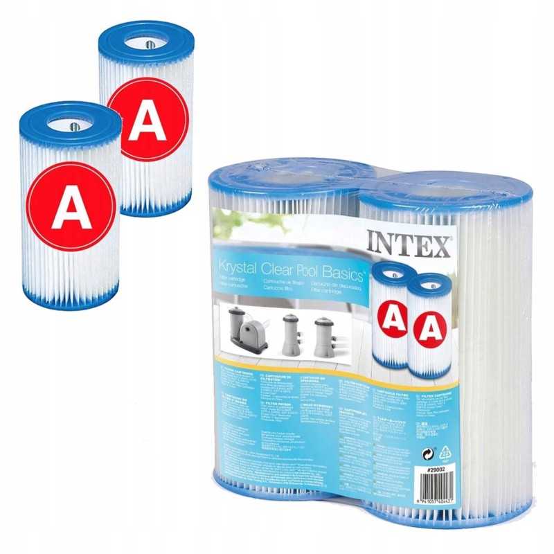 Baseino filtras, siurblio filtrai, 2 vnt. A tipo intex