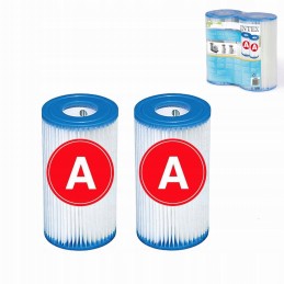 Baseino filtras, siurblio filtrai, 2 vnt. A tipo intex