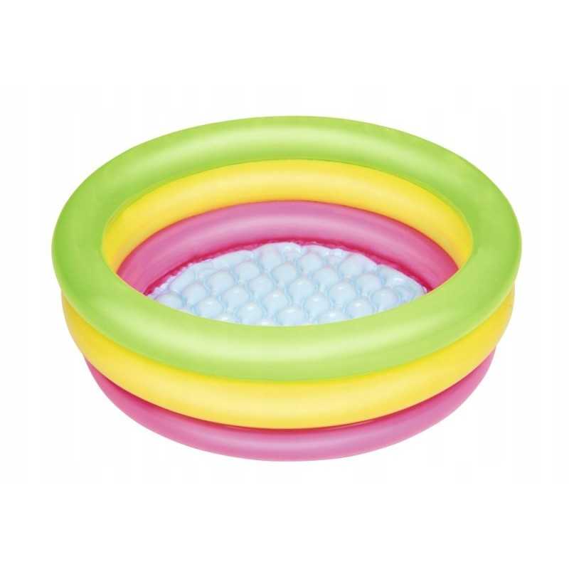 Trijų spalvų mini baseinas 70cm x 24cm bestway 51128