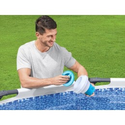 Chloro cheminių tablečių dozatorius baseinams su pirštine Bestway 58668