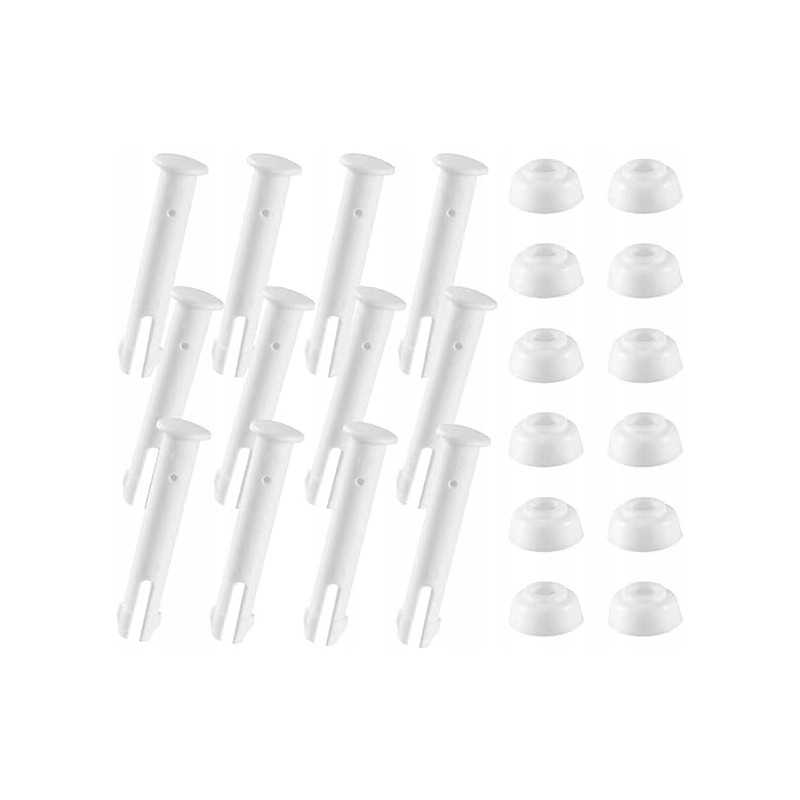 Plastikiniai kaiščiai baseino sujungimams, 12 vnt