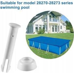 Plastikiniai kaiščiai baseino sujungimams, 12 vnt