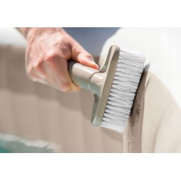 Intex 28004 Pool Spa Cleaning Kit Brush Strainer
