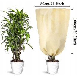 Gaubto užvalkalas iš agrotekstilės, augalų apsauga, 100 x 80 cm, rinkinyje 3 vnt.