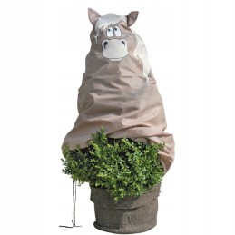 Gaubtas pagamintas iš austos arklio įlankos aukštis 125 x 115 cm