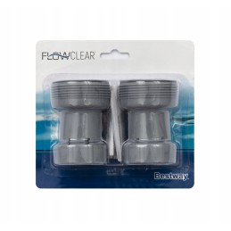 2 sodo žarnų jungčių rinkinys bestway adapteris 3 2 3 8cm