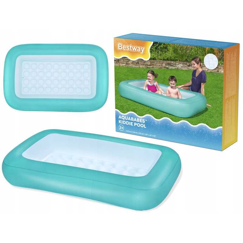 Didelis baseinas su minkštomis grindimis, 165-104 cm, sodo baseinas vaikams