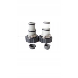 2 vnt redukcijos jungtys vandens siurbliams baseino žarnoms