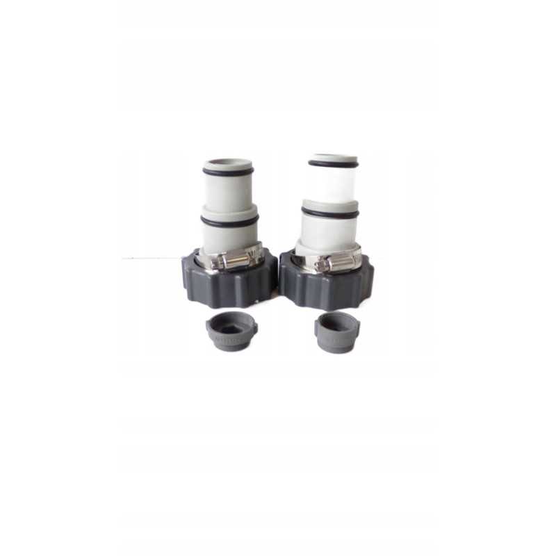 2 vnt redukcijos jungtys vandens siurbliams baseino žarnoms