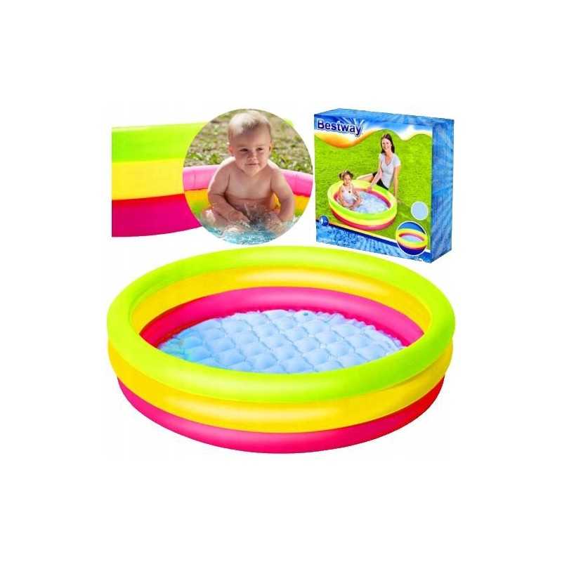 Baseinas, kūdikių baseinas maudynėms, pripučiamas minkštas irklavimo baseinas mažyliams