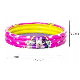 Bestway minnie mouse pripučiamas baseinas 122x25cm