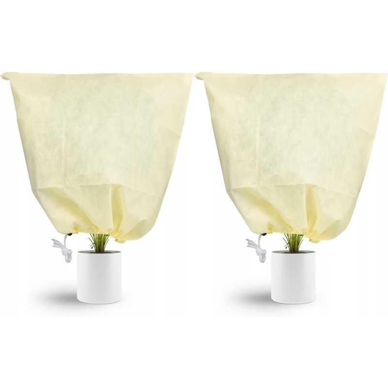 žiemos apsauginis gaubtas augalams be 60x60cm 2vnt žieminis maišelis tvirtas