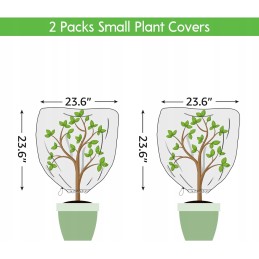 žiemos apsauginis gaubtas augalams be 60x60cm 2vnt žieminis maišelis tvirtas